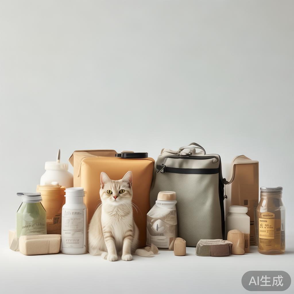 暑假带猫自驾旅行需要准备的4类应急物品?