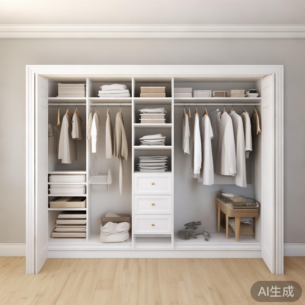 收纳技巧：卧室衣柜怎么分区才能多装20件衣服？