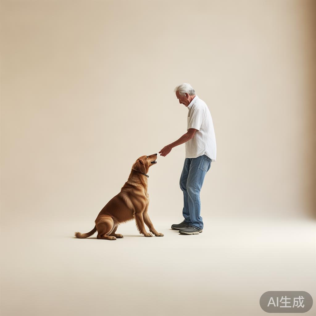 杭州老人给狗狗做基础训练有哪3个简单技巧？