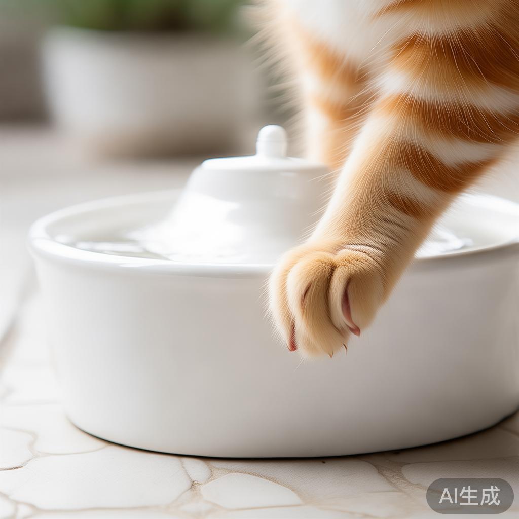 训练猫用饮水机？我家那只试了2步搞定，比想象中简单