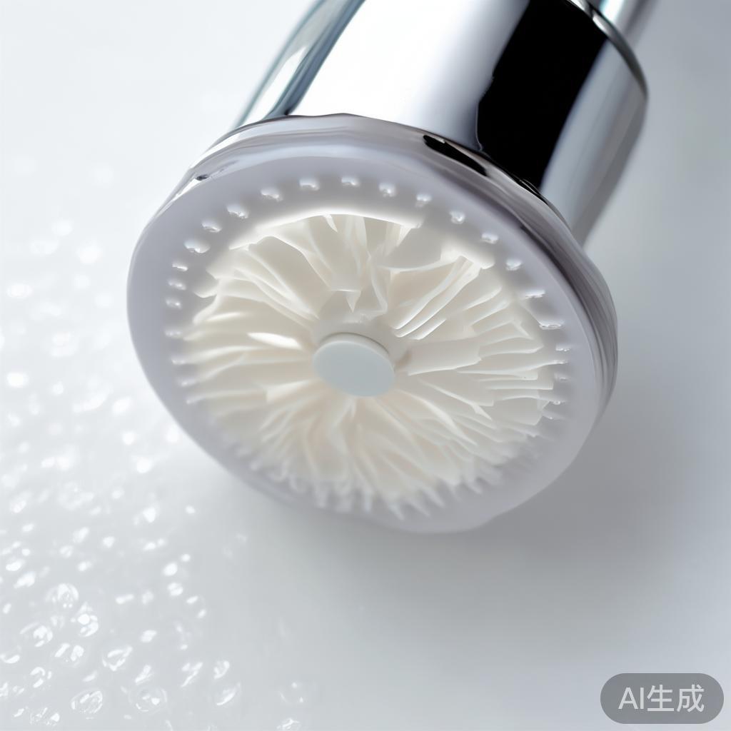 花洒出水小怎么办?拆开清了3次才发现是这个小零件堵了