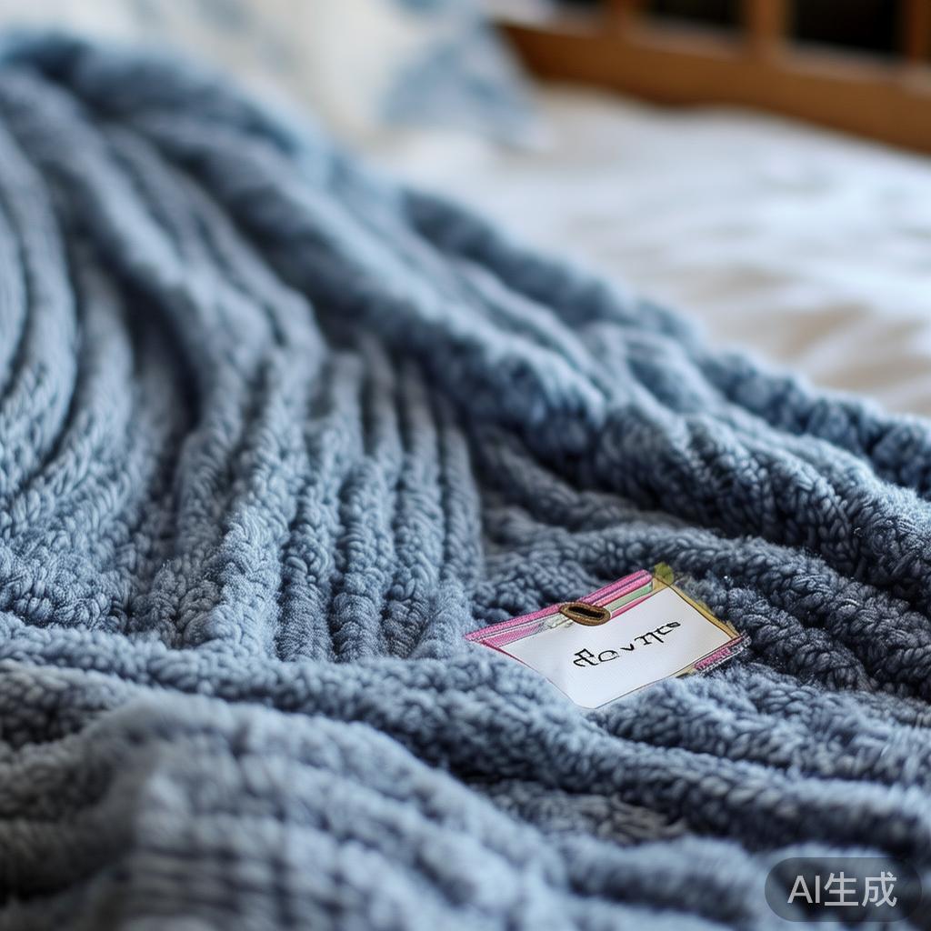 幼儿园老师说孩子午睡难,让我带个家里的小毯子去,第二周就适应了