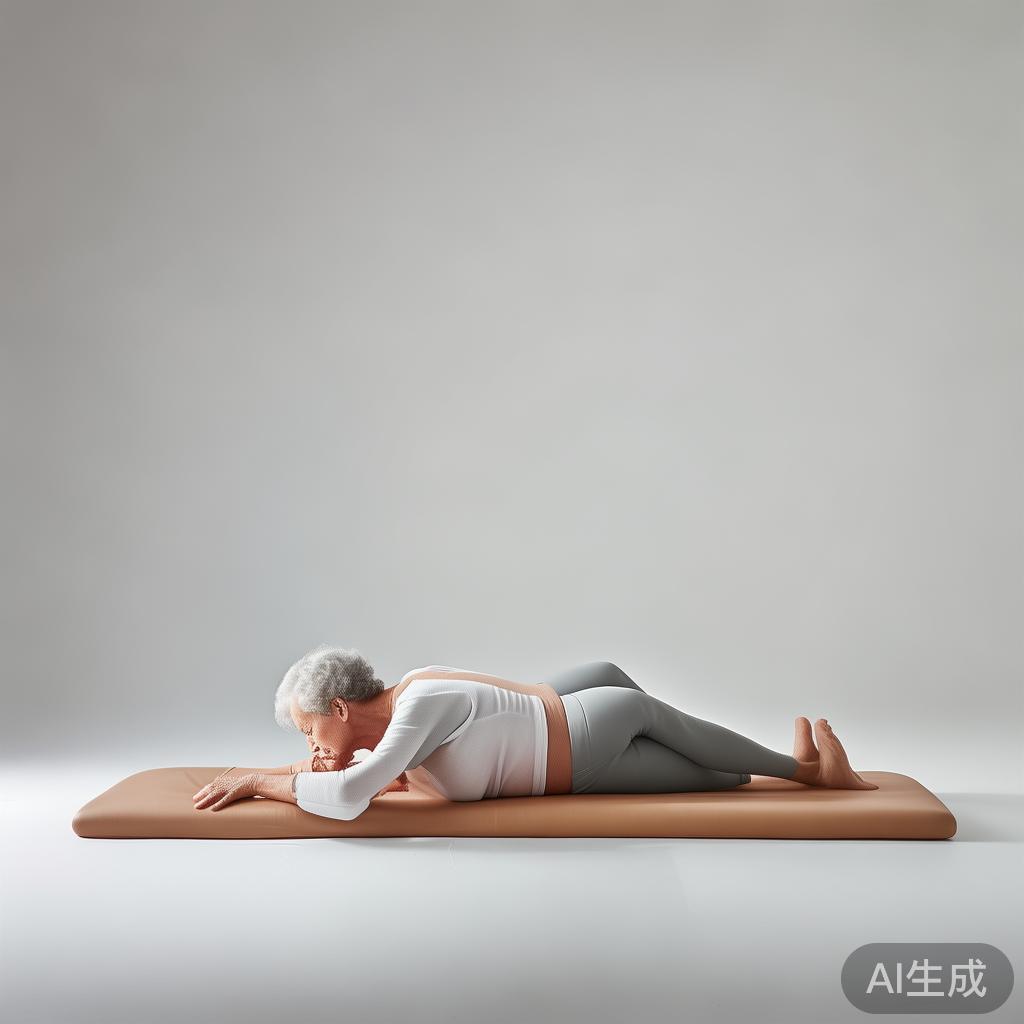 老人练普拉提,3个核心动作缓解腰背疼痛?
