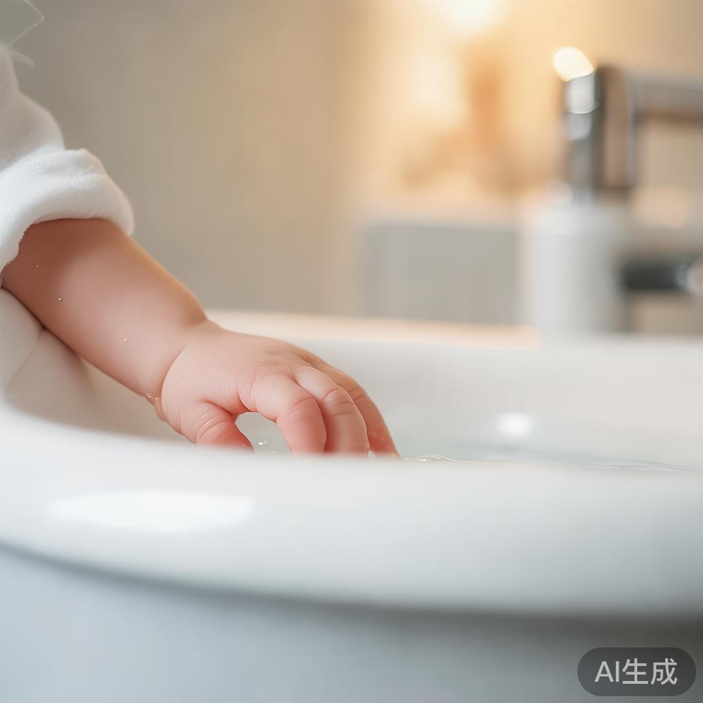 宝宝冬天洗澡水温多少度合适？新手爸妈别再用胳膊肘试了