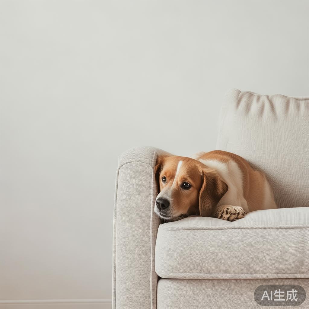 宠物行为解析:狗狗总爱刨沙发,是无聊还是需要剪指甲?