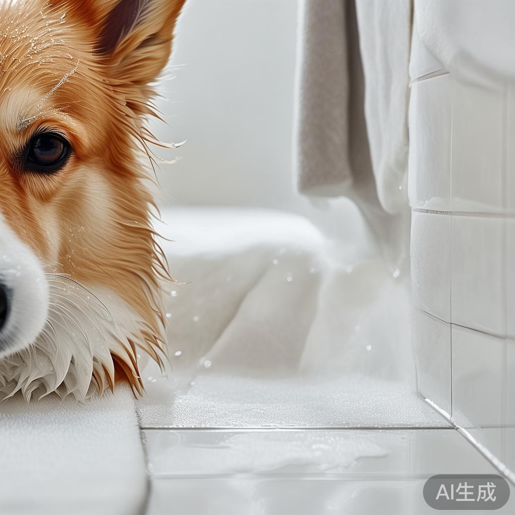 给狗洗澡后它疯狂甩头？不是耳朵进水，是这1步没擦干