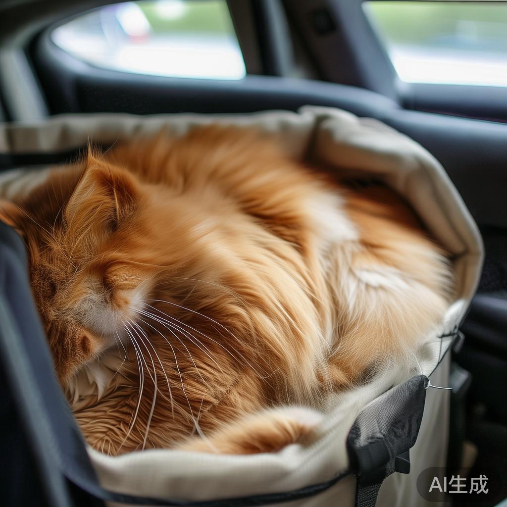 宠物出行包VS快递盒改造,带猫坐车这2种哪种更好