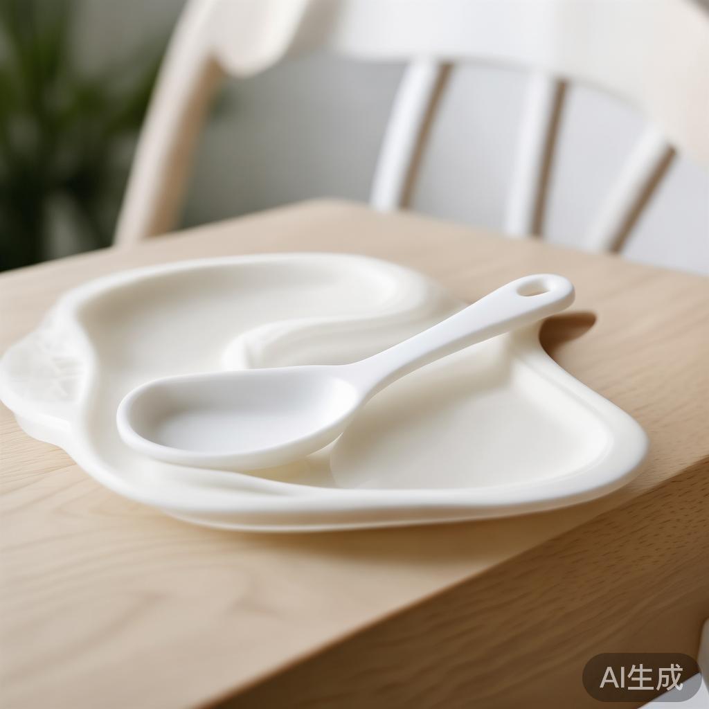 孩子吃饭撒一地，不是手笨，是勺子和碗这2样没选对