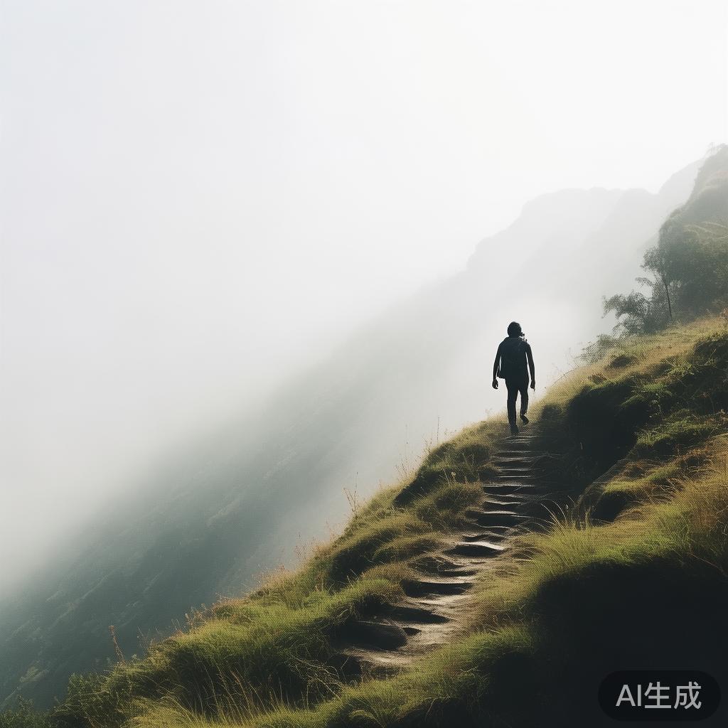 独行爬山没告诉任何人路线,手机没信号时真慌了