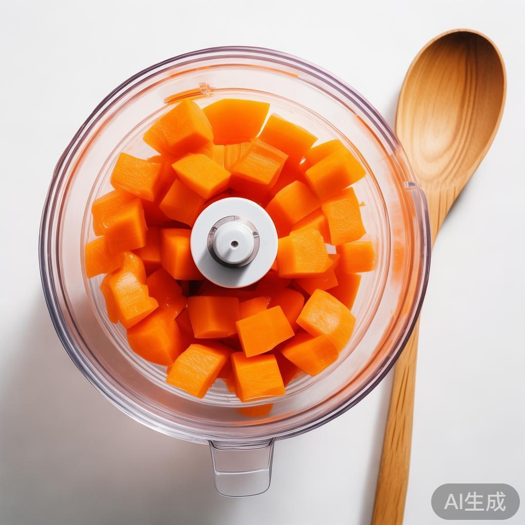 辅食机打完还有颗粒？不是机器差，是食材顺序放反了