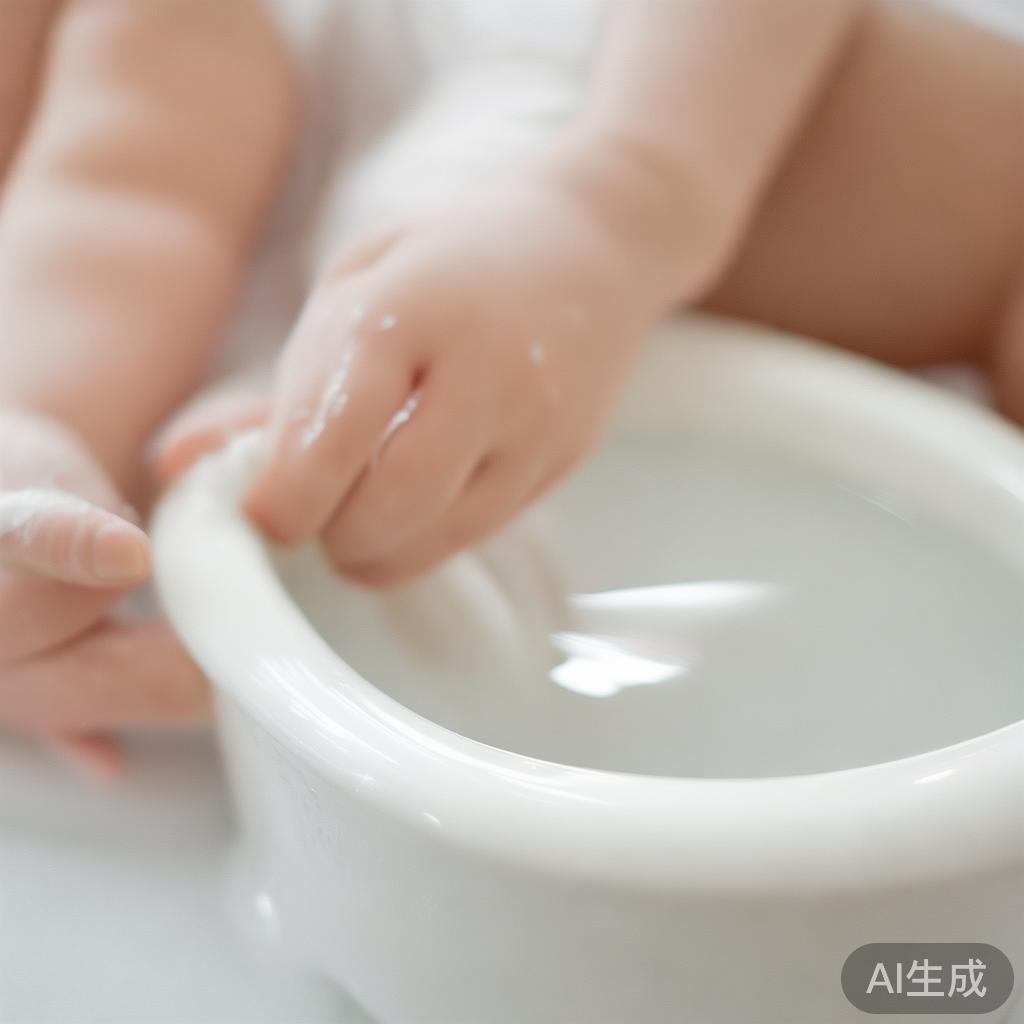 冬天孩子脸蛋皴了，不是风吹的，是这1步洗脸没做对