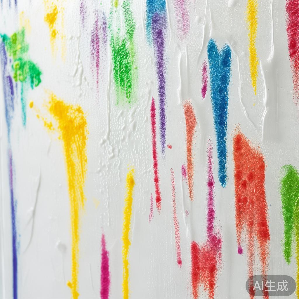 孩子总在墙上乱画，我贴了块烤漆玻璃，擦5次还跟新的一样