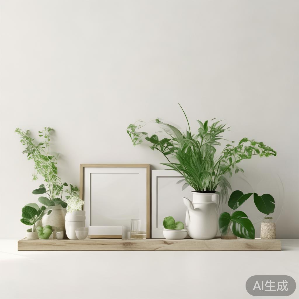 软装搭配省钱法,用挂画和绿植打造高级感客厅?