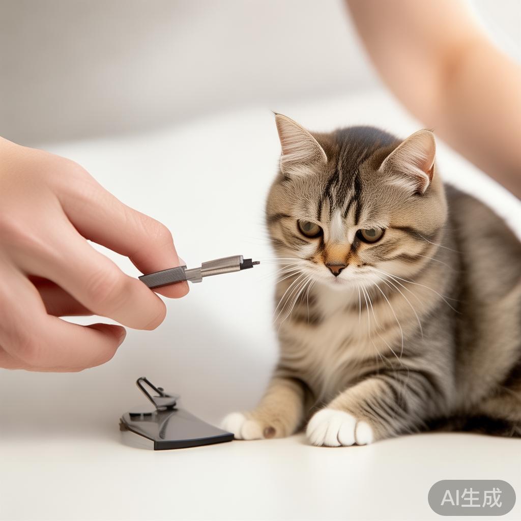 新手第一次给猫咪剪指甲，怎样操作才能不伤到血线？